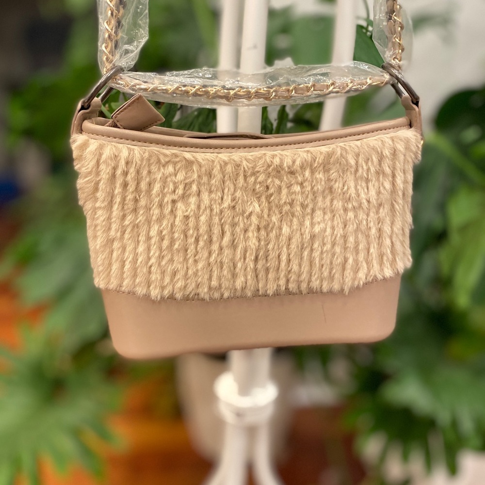 women's small fragrance patent double shoulder strap single shoulder bag